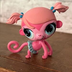 Minka Mark #2852 - Pink Monkey Totally Talented Littlest Pet‎ Shop LPS